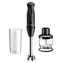 Braun MultiQuick 3 MQ30201M schwarz / Stabmixer / 900 W / 2 Geschwindigkeitsstufen / Zerkleinerer 350 ml / Behälter 600 ml