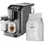 Sencor SES 8500BK schwarz / Kaffeevollautomat-Set + 1 kg Kaffeepulver / 1350 W / 20 bar / 1,5 l / 200 g Behälter