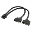 Akasa AK-CBPW33-15 / Netzteil / 2x SATA auf 4+4-Pin CPU / 15 cm / 18 AWG