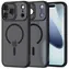 Tech-Protect MagCam Schutzhülle, matt schwarz, für Apple iPhone 17 Pro Max / MagSafe / TPU+PC