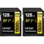 Lexar Professional 1800x SDXC 128 GB (2 Stück) / Speicherkarte / Lesen: 270 MB/s / Schreiben: 180 MB/s / UHS-II U3 / Klasse 10