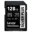 Lexar Professional SILVER PLUS SDXC 128 GB / Speicherkarte / Lesen: 205 MB/s / Schreiben: 150 MB/s / UHS-I / V30