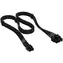 Corsair Premium Sleeved PCIe Einzelkabel (Typ 5) schwarz / 1xPCIe 6+2-Pin