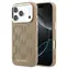 Karl Lagerfeld PU Perforiertes Monogramm Beige / Schutzhülle / Apple iPhone 17 Pro Max / MagSafe