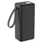 Platinet PMPB4065 schwarz / Powerbank / 40.000 mAh / 65 W PD / 2x USB-C + 2x USB-A / Display / LED-Taschenlampe