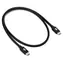 OWC Thunderbolt 5 Kabel 0,8 m schwarz / Kabel / 2x USB-C (Stecker) / Thunderbolt 5