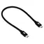 OWC Thunderbolt 5 (0,3 m) schwarz / USB-C / Thunderbolt 5 Kabel