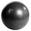 HMS YB03N schwarz / Massageball / 75 cm / Berstsicher / Belastbarkeit 250 kg