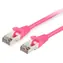 Equip S/FTP CAT6 30m pink / Patchkabel / RJ45-RJ45 / PoE+ / LSZH
