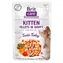 Brit Care Katzenfutter für Kätzchen: Zartes Truthahnfleisch / Beutel für Kätzchen / Filets in Saft / 85 g