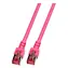 EFB CAT6 S/FTP 1,5 m lila / Patchkabel / RJ45-RJ45 / LSZH / 250 MHz / 5000 Mbit/s