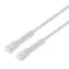 Intellinet Flexi CAT6a F/FTP 2m grau / Patchkabel / 10G / 500 MHz / PoE++