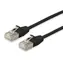 Equip Cat6A F/FTP SlimFlex 10m schwarz / Patchkabel / RJ45-RJ45 / LSZH / 500 MHz
