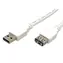 OEM USB 3.0 AA weiß / Verlängerungskabel / 1,8 m / Stecker/Buchse