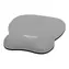 DeLock grau / Mauspad / Ergonomisch / Handgelenkauflage mit Gel / 245 x 206 mm