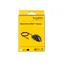 DeLock schwarz / Maus / Optisch / USB-C / 1200 DPI / Leise Klicks / Kabelgebunden