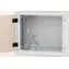 Triton RBA-12-LS6-CAX-A1 / Wandschrank / 12 HE / 600 x 595 mm / perforierte Tür 80 % / RAL 7035