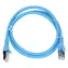 Extralink blaues Patchkabel / Patchkabel / Cat6A S/FTP / RJ45-RJ45 / 1 m / 10 Gbit/s