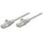 Intellinet Patchkabel Cat6 U/UTP grau / Patchkabel / RJ45 / 0,5 m / CCA / vergoldete Kontakte