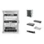 Digitus Netzwerk-Kit 10" hellgrau / Rackschrank 9U / 8-Port-Switch / CAT6-Patchpanel / PDU
