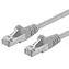 PremiumCord SFTP CAT6A 1m grau / Patchkabel / RJ45-RJ45 / LSOH / AWG 26/7