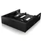 Icy Box IB-5251 schwarz / Montagerahmen / 5,25"-Einschübe / 2x 2,5" + 1x 3,5" HDD/SSD