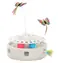 ROJECO Interaktives Katzenspielzeug 3-in-1, weiß / 3 Spielmodi / AA-Batterie oder USB