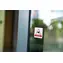 Alecto AWS-05 / Fensteraufkleber mit Kameraüberwachung / 5 Stück / 24-Stunden-Überwachung