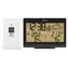 Alecto WS-2300 schwarz / Wetterstation / Funksensor / Wecker / Hintergrundbeleuchtetes Display