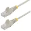 StarTech UTP CAT6 0,25m slim snagless šedá / Patch kabel / RJ45-RJ45