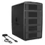 ICY BOX IB-RD3705-CU3 schwarz / Externes Gehäuse für 5x HDD/SSD (2,5 und 3,5 Zoll) / RAID / USB-C 3.2 Gen1 / 1 Lüfter