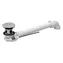 Geberit Economy Siphon für Waschbecken mit Überlauf, verchromt / Siphon / Ablaufgarnitur mit Zugstange / G 1 1/4" / schmale Ausführung