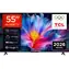 55" TCL 55P6L Fernseher, schwarz, 4K UHD, Google TV, DVB-T2/C/S2, WLAN, Bluetooth, 20-W-Lautsprecher