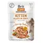 Brit Care Katzenbabyfilets in Sauce mit Lachs 85 g / Beutel für Kätzchen / Lachs in Sauce