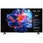 55" TCL 55P69K Fernseher, schwarz, 4K UHD, LED, Google TV, WLAN, 3x HDMI, 20-W-Lautsprecher