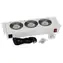 Triton 19"-Lüftungseinheit / 3 Ventilatoren / für Wandschränke / Bimetallthermostat