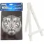 Norimpex Diamantmalerei Weißer Tiger / 15x20 cm / mit Ständer