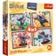 Trefl Puzzle Lilo & Stitch: Urlaub auf Hawaii 4in1 / 35+48+54+70 Teile / 28,5 x 20,5 cm / ab 4 Jahren