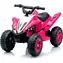 CHIPOLINO Elektrofahrzeug Quad ATV Kinderfahrer pink / 2× Motor 380 / Li- ION 11,1 V/3 Ah / bis zu 5 km/h