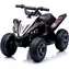 CHIPOLINO Elektrofahrzeug Quad ATV Kinderfahrer schwarz / 2× Motor 380 / Li- ION 11,1 V/3 Ah / bis zu 5 km/h