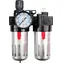 Vorel 81556 / Luftdruckregler 1/2" / max. 10 bar / mit Filter (90 cm) und Schmierung (60 cm)