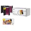Liene CU002-65004 selbstklebendes Fotopapier 2x3 Zoll / Fotopapier / selbstklebend / 50 Blatt + 5 Kassetten / für Pearl N200 Pro