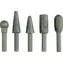 Vorel Spitzraspeln-Set, 5-teilig / Raspel-Set / mit Spitze