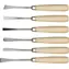 Vorel Schnitzmeißel-Set, 6-teilig / Meißel / Schnitzen / 6-teiliges Set