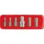 Vorel Bit-Set, 6-teilig, CrV-Mehrzahnprofil / Bit-Set / Mehrzahnprofil / 6-teilig / CrV-Stahl