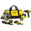 Stanley SFMCK412MDS-QW / Elektrowerkzeugset / 4-teilig