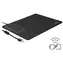 DeLock Mauspad mit kabelloser USB-Ladefunktion / Mauspad / Kabelloses Laden