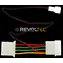 Revoltec RC021 / Napájecí redukce / 3-pin na 4-pin / 12V na 7V
