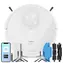 Niceboy ION Charles i9 PLUS weiß / Roboterstaubsauger mit Wischmopp / Saugleistung 2500 Pa / Staubbehälter 240 ml / HEPA