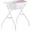 CHIPOLINO Badewanne mit Matte und Ständer Vela 87cm Pink